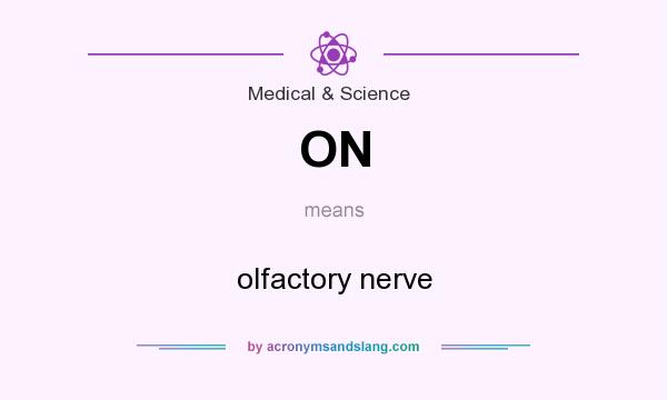 What does ON mean? It stands for olfactory nerve
