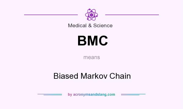 What does BMC mean? It stands for Biased Markov Chain