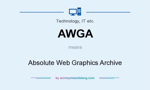 What does AWGA mean? It stands for Absolute Web Graphics Archive