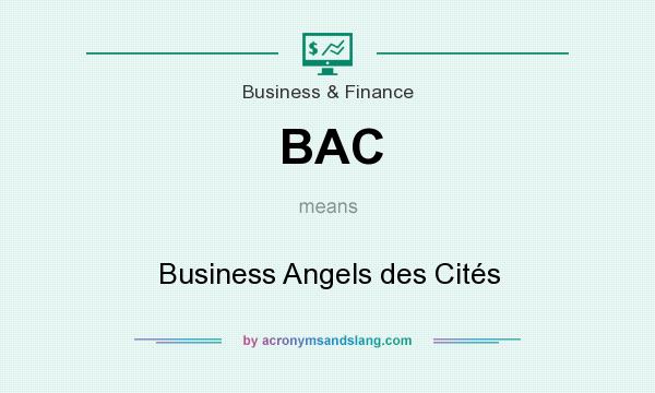 What does BAC mean? It stands for Business Angels des Cités