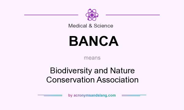 What does BANCA mean? It stands for Biodiversity and Nature Conservation Association