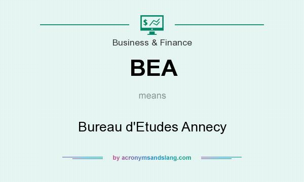 What does BEA mean? It stands for Bureau d`Etudes Annecy