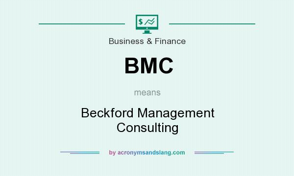 What does BMC mean? It stands for Beckford Management Consulting