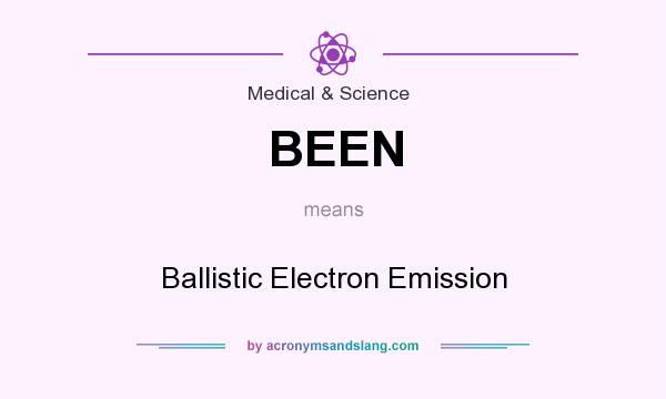 What does BEEN mean? It stands for Ballistic Electron Emission