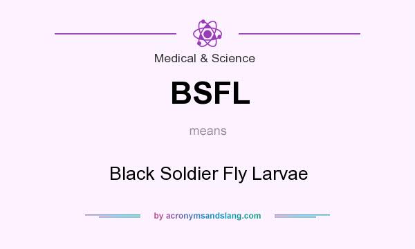 What does BSFL mean? It stands for Black Soldier Fly Larvae