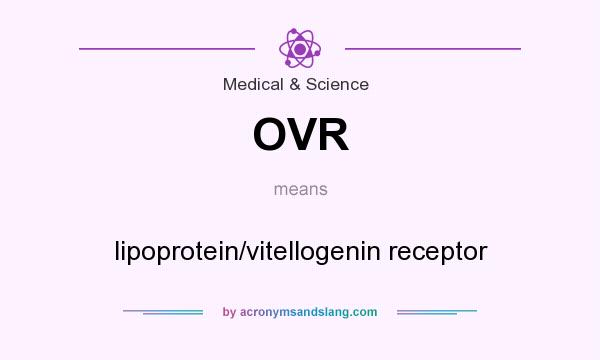 What does OVR mean? It stands for lipoprotein/vitellogenin receptor