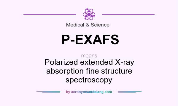 What does P-EXAFS mean? It stands for Polarized extended X-ray absorption fine structure spectroscopy