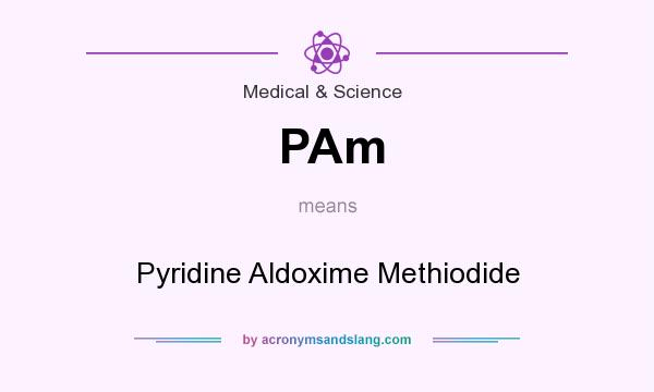What does PAm mean? It stands for Pyridine Aldoxime Methiodide