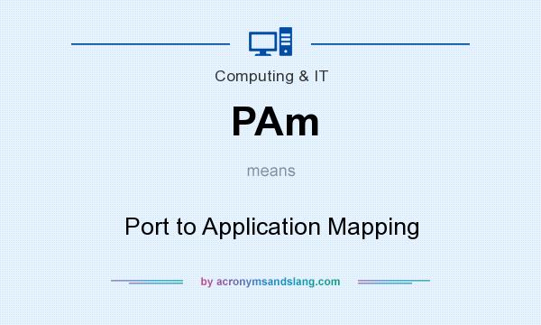 What does PAm mean? It stands for Port to Application Mapping