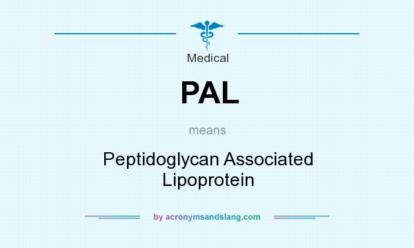 What does PAL mean? It stands for Peptidoglycan Associated Lipoprotein