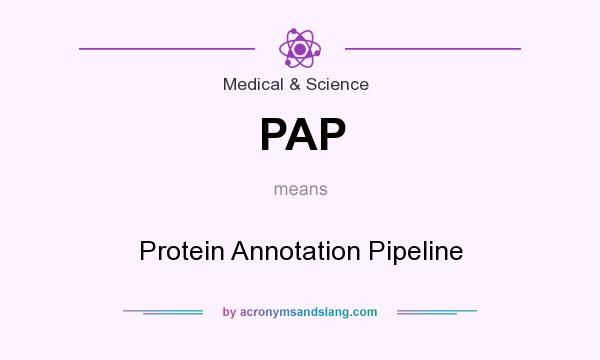 What does PAP mean? It stands for Protein Annotation Pipeline