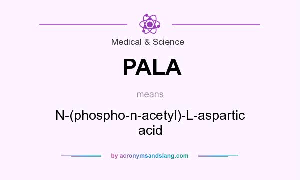 What does PALA mean? It stands for N-(phospho-n-acetyl)-L-aspartic acid