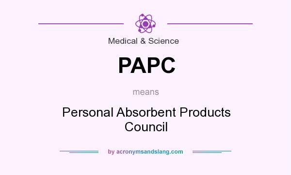 What does PAPC mean? It stands for Personal Absorbent Products Council