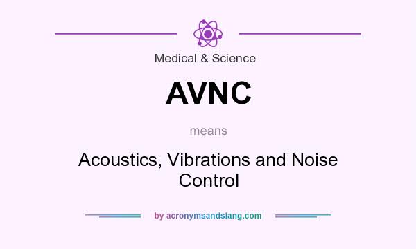 What does AVNC mean? It stands for Acoustics, Vibrations and Noise Control