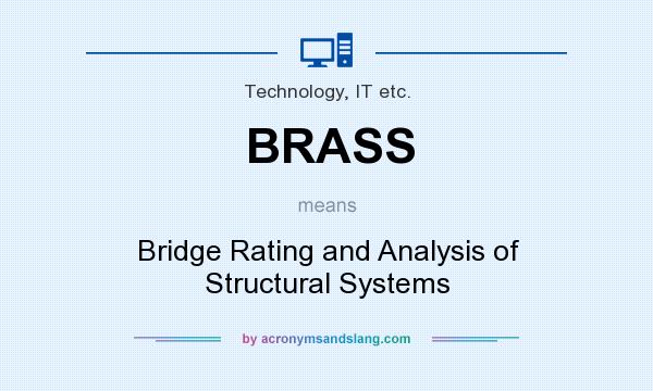 What does BRASS mean? It stands for Bridge Rating and Analysis of Structural Systems