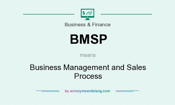 What does BMSP mean? It stands for Business Management and Sales Process