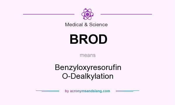 What does BROD mean? It stands for Benzyloxyresorufin O-Dealkylation