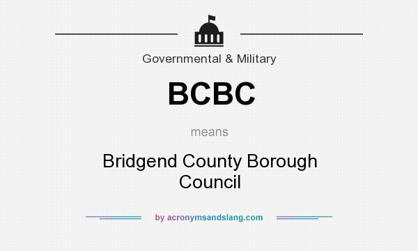 What does BCBC mean? It stands for Bridgend County Borough Council