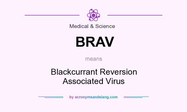 What does BRAV mean? It stands for Blackcurrant Reversion Associated Virus