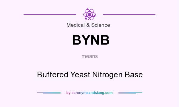 What does BYNB mean? It stands for Buffered Yeast Nitrogen Base