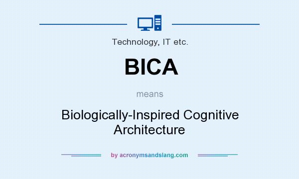 What does BICA mean? It stands for Biologically-Inspired Cognitive Architecture