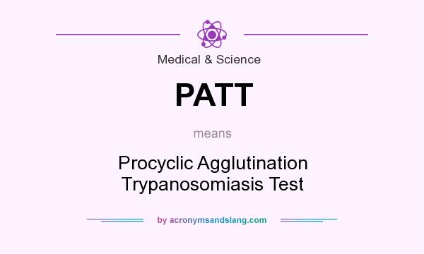 What does PATT mean? It stands for Procyclic Agglutination Trypanosomiasis Test