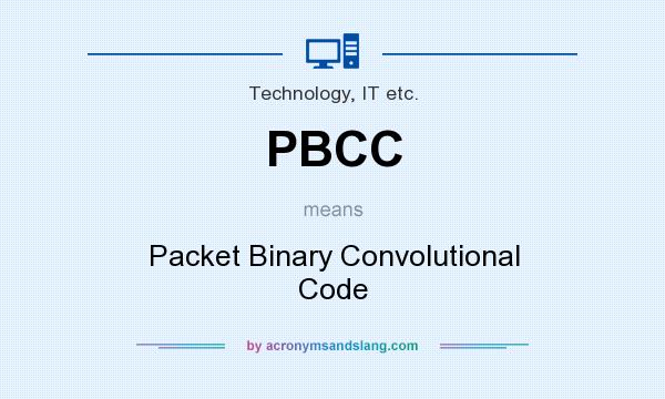 What does PBCC mean? It stands for Packet Binary Convolutional Code