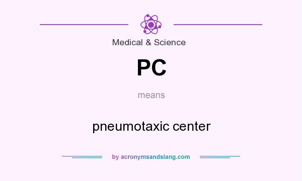 What does PC mean? It stands for pneumotaxic center