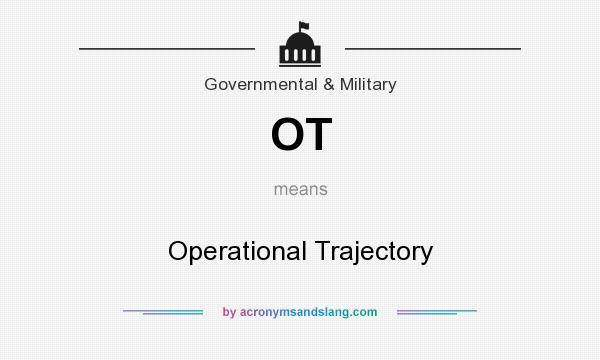 What does OT mean? It stands for Operational Trajectory