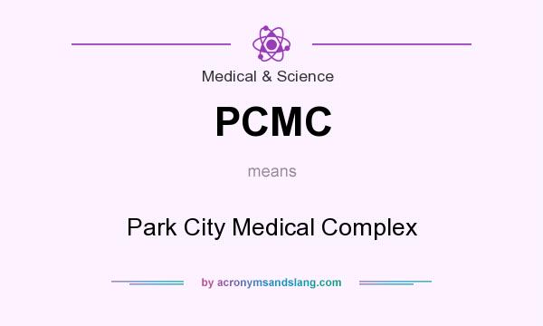 What does PCMC mean? It stands for Park City Medical Complex