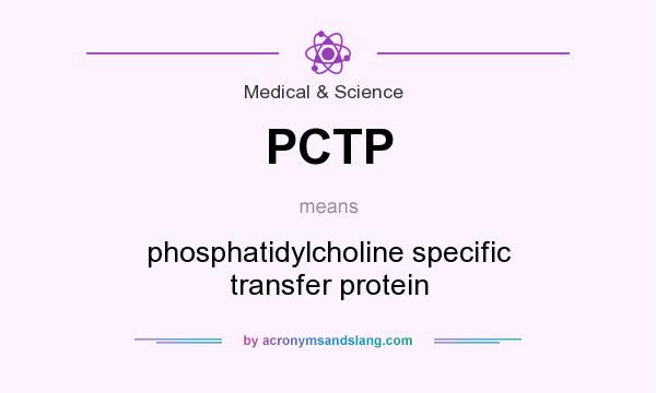 What does PCTP mean? It stands for phosphatidylcholine specific transfer protein