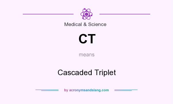What does CT mean? It stands for Cascaded Triplet