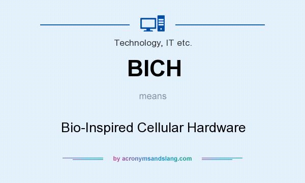What does BICH mean? It stands for Bio-Inspired Cellular Hardware