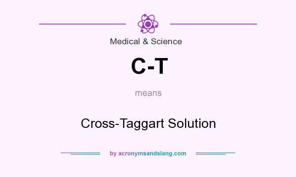 What does C-T mean? It stands for Cross-Taggart Solution