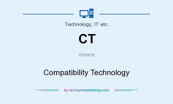 What does CT mean? It stands for Compatibility Technology
