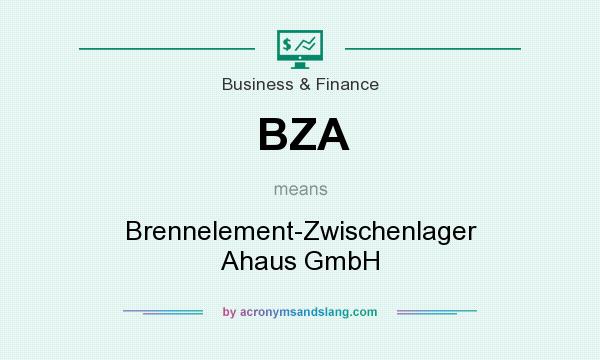 What does BZA mean? It stands for Brennelement-Zwischenlager Ahaus GmbH