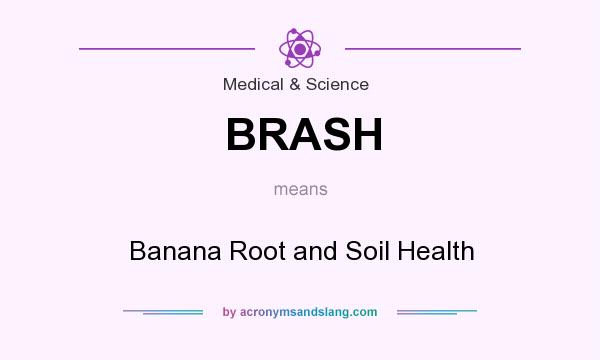 What does BRASH mean? It stands for Banana Root and Soil Health