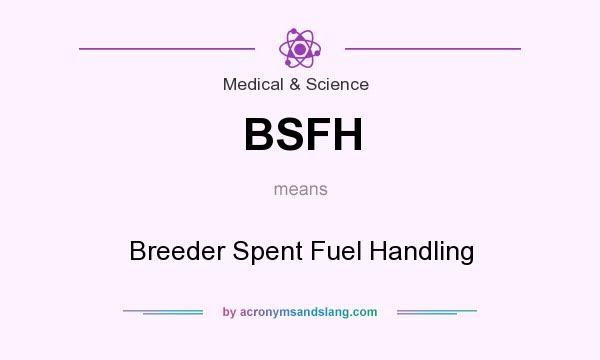 What does BSFH mean? It stands for Breeder Spent Fuel Handling