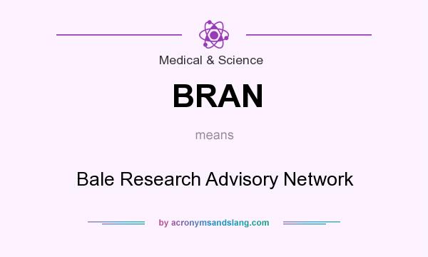 What does BRAN mean? It stands for Bale Research Advisory Network