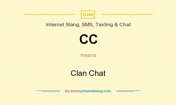 Mean cc what does What does