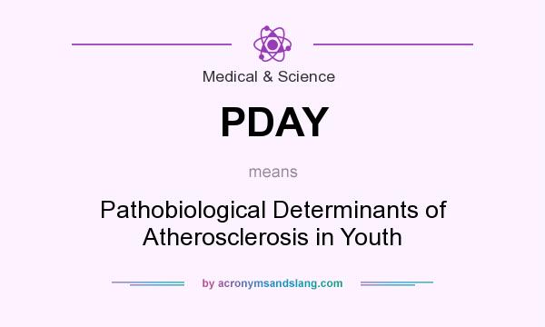 What does PDAY mean? It stands for Pathobiological Determinants of Atherosclerosis in Youth