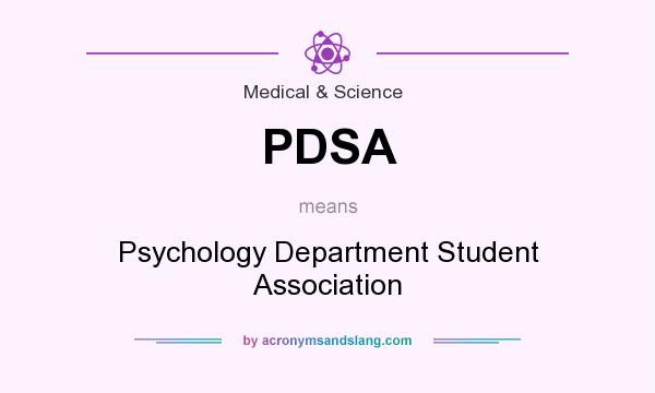 What does PDSA mean? It stands for Psychology Department Student Association