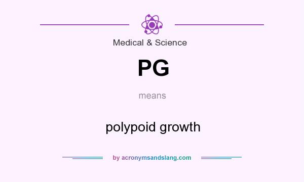 What does PG mean? It stands for polypoid growth