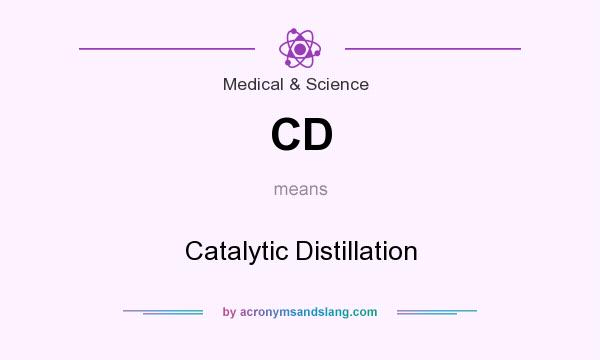 What does CD mean? It stands for Catalytic Distillation