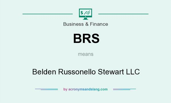What does BRS mean? It stands for Belden Russonello Stewart LLC