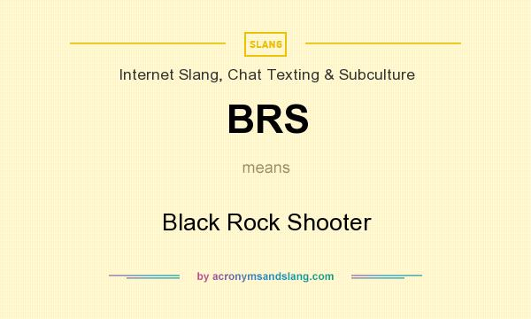 What does BRS mean? It stands for Black Rock Shooter