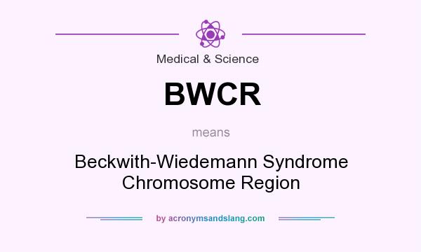 What does BWCR mean? It stands for Beckwith-Wiedemann Syndrome Chromosome Region