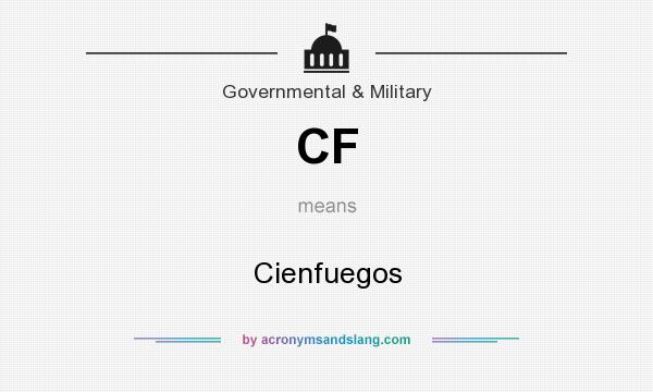 What does CF mean? It stands for Cienfuegos