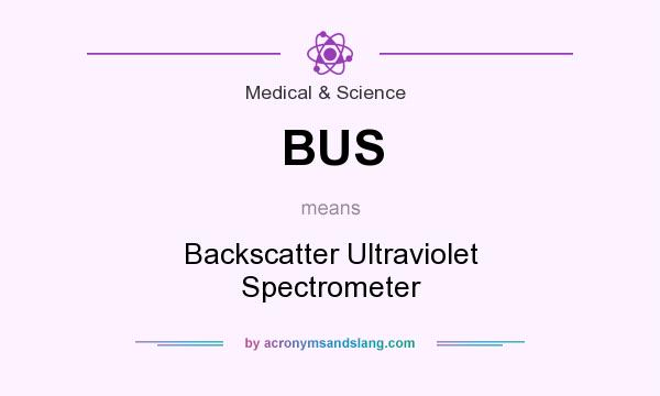 What does BUS mean? It stands for Backscatter Ultraviolet Spectrometer