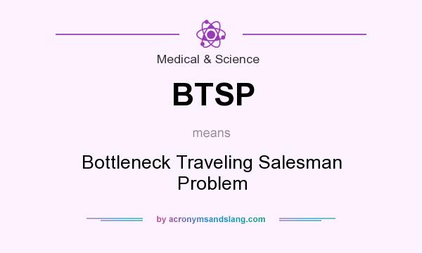 What does BTSP mean? It stands for Bottleneck Traveling Salesman Problem